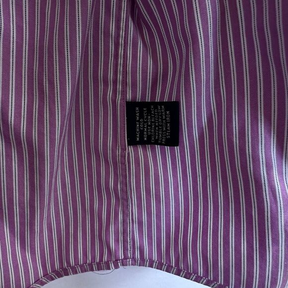 Daniel Cremieux Classics Tailored Fit Button Down Shirt Size XL Striped Career - Picture 4 of 9